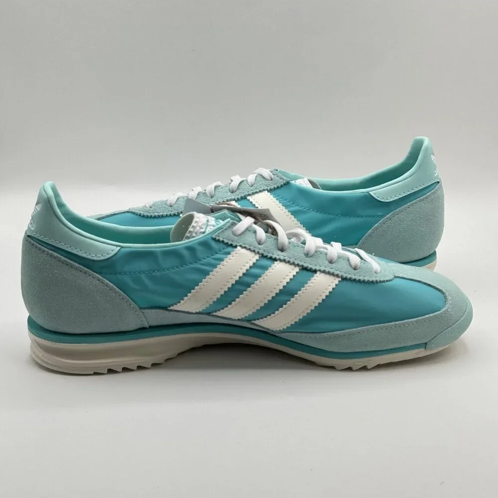 Women's Adidas SL 72 OG Shoes Easy Mint / Semi Flash Aqua / Off White JI0199 NEW - Picture 9 of 10